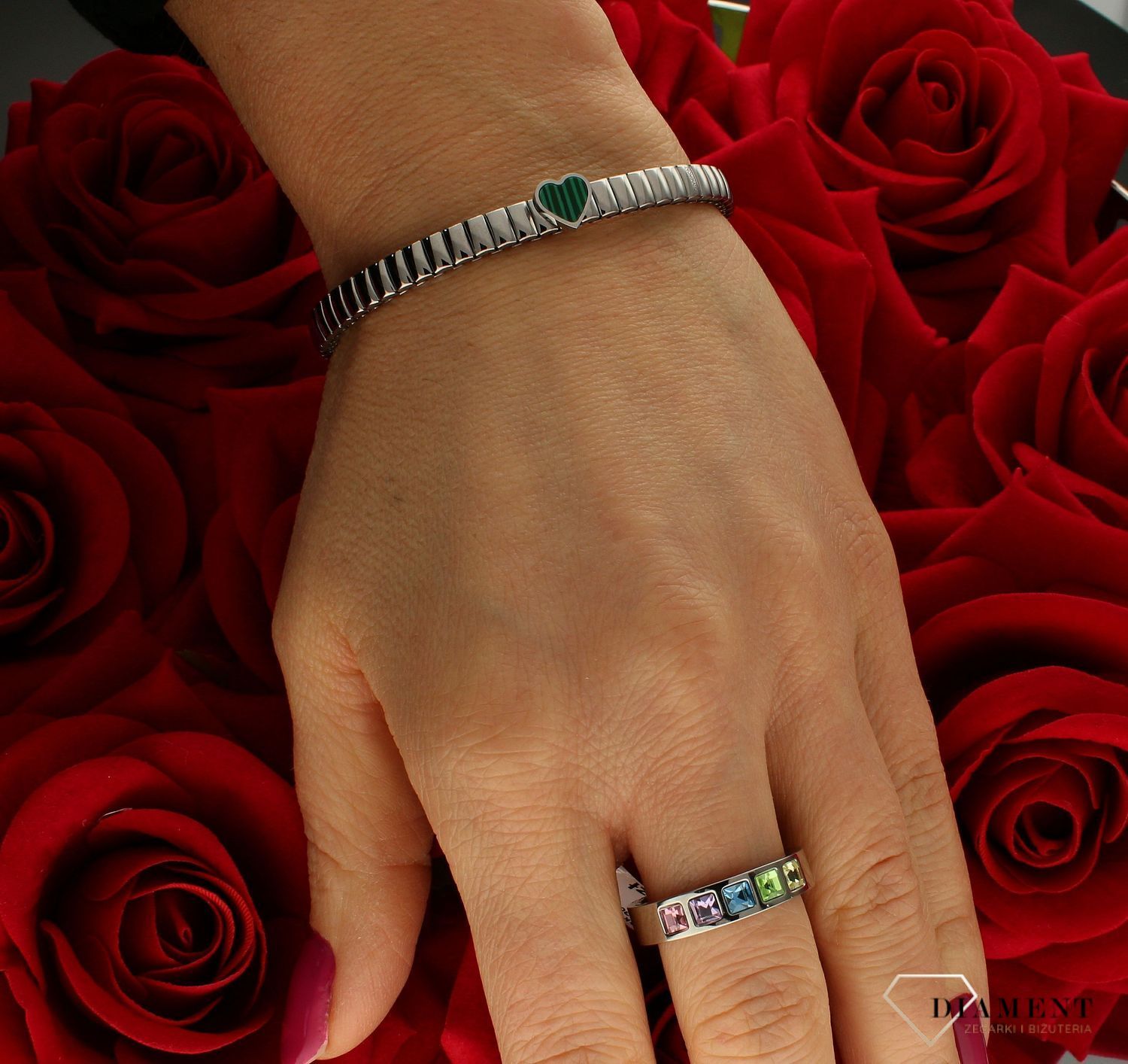 Bransoletka Nomination Serce z malachitem 046009 113.jpg